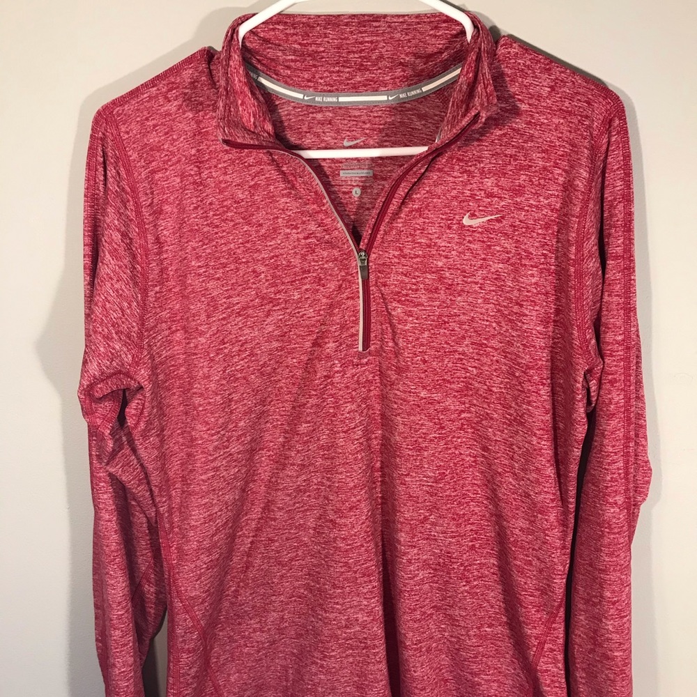 Nike Dri-Fit Pink Quarter Zip